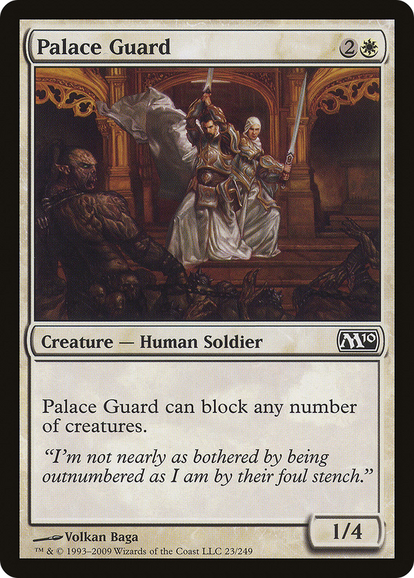 Palace Guard (M10-023) - Magic 2010