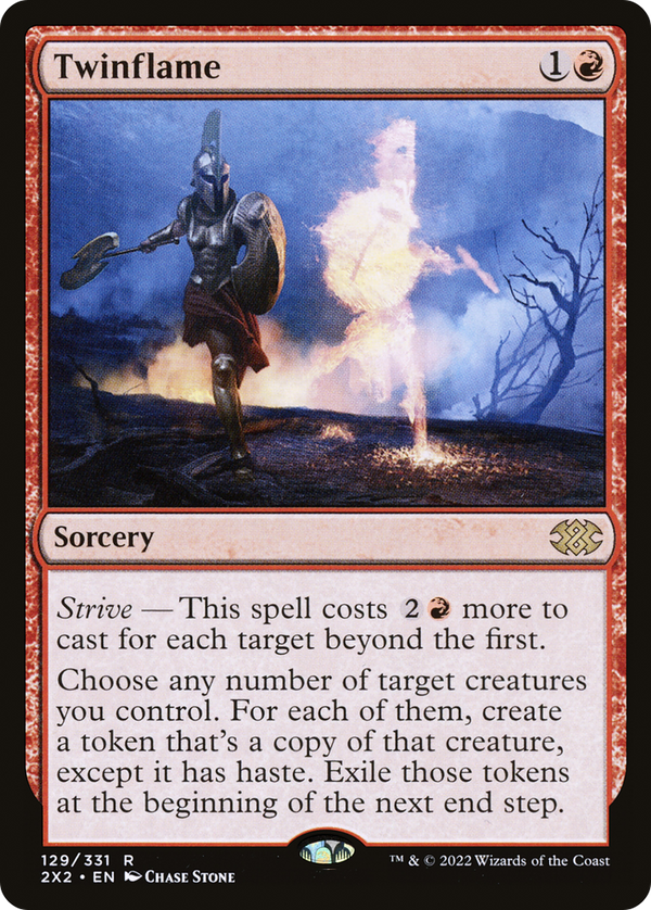 Twinflame (2X2-129) - Double Masters 2022 Foil
