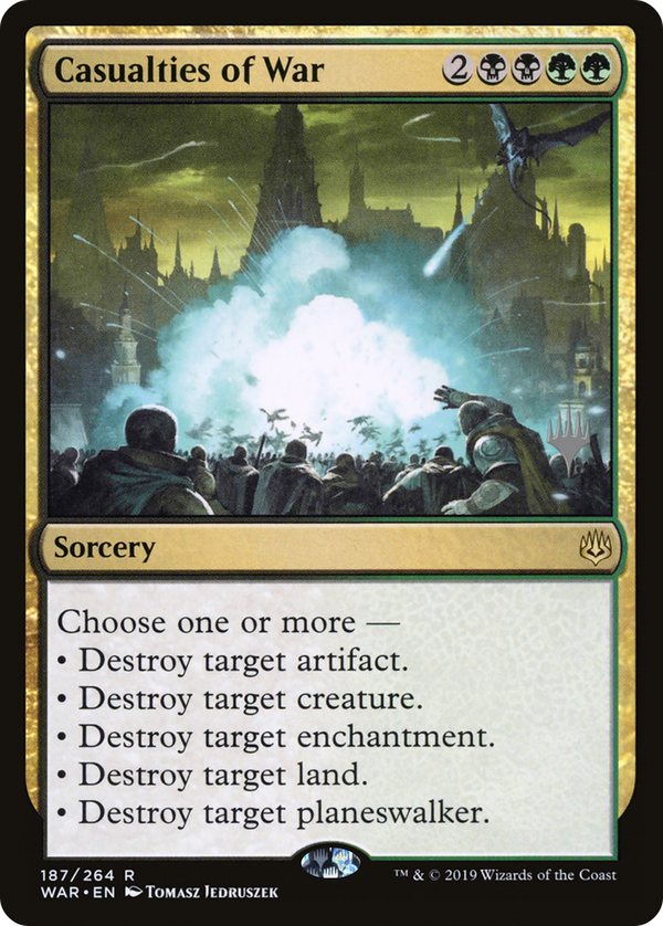 Casualties of War (PPZNR-187) - War of the Spark Promos