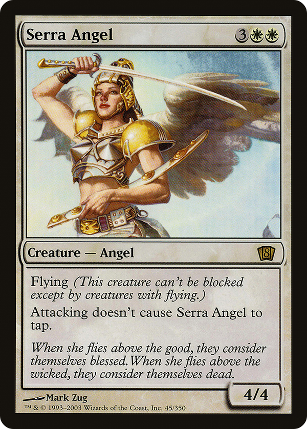 Serra Angel (8ED-045) - 8th Edition