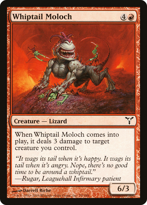 Whiptail Moloch (DIS-) - Dissension Foil