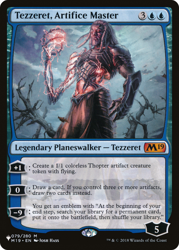 Tezzeret, Artifice Master (LIST-M19-79) - The List