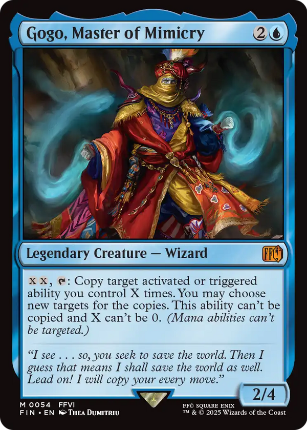 Gogo, Master of Mimicry (FIN-054) - FINAL FANTASY Foil