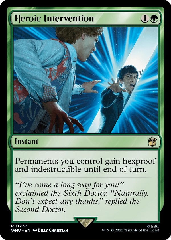 Heroic Intervention (WHO-233) - Doctor Who