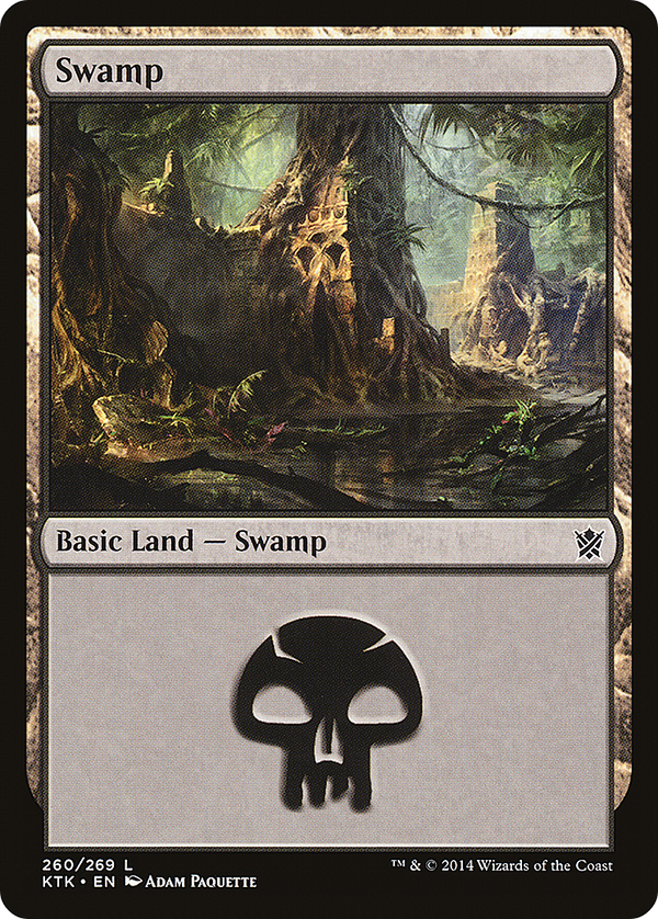 Swamp (260) (KTK-260) - Khans of Tarkir