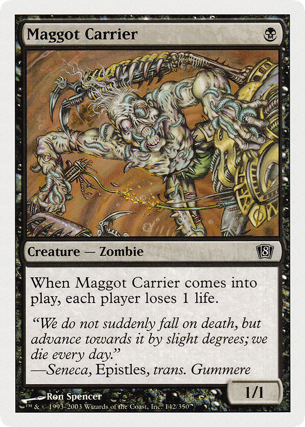 Maggot Carrier (8ED-142) - 8th Edition Foil