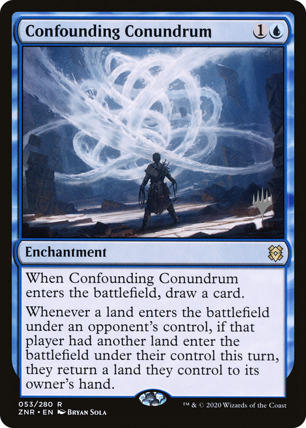 Confounding Conundrum (PPZNR-053) - Zendikar Rising Promos Foil