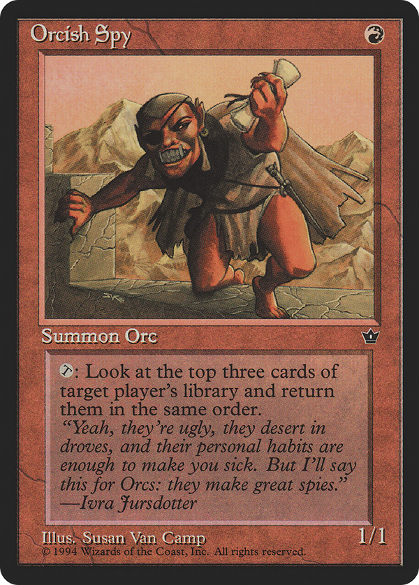 Orcish Spy (Camp) (FEM-) - Fallen Empires