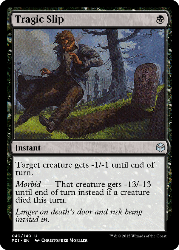 Tragic Slip (PZ1-049) - Legendary Cube Prize Pack