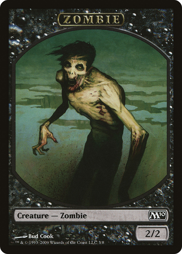 Zombie Token (M10-003) - Magic 2010 Tokens