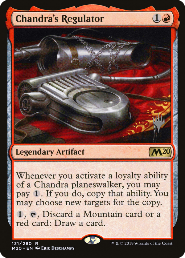 Chandra's Regulator (PPM20-131) - Core Set 2020 Promos