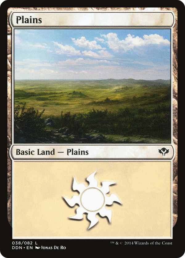 Plains (038) (DDN-038) - Duel Decks: Speed vs. Cunning