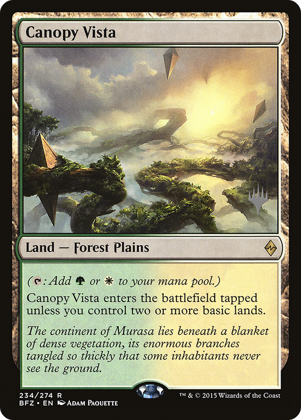 Canopy Vista (PPKHM-) - Battle for Zendikar Promos