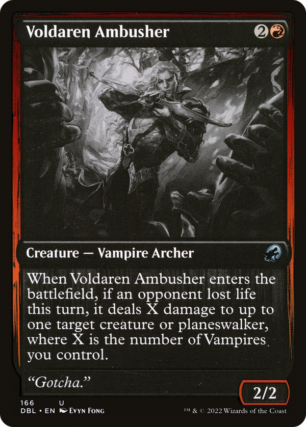 Voldaren Ambusher (DBL-166) - Innistrad: Double Feature