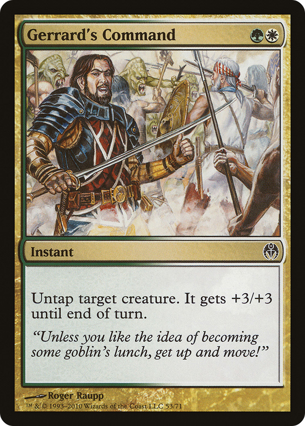 Gerrard's Command (DDE-053) - Duel Decks: Phyrexia vs. the Coalition