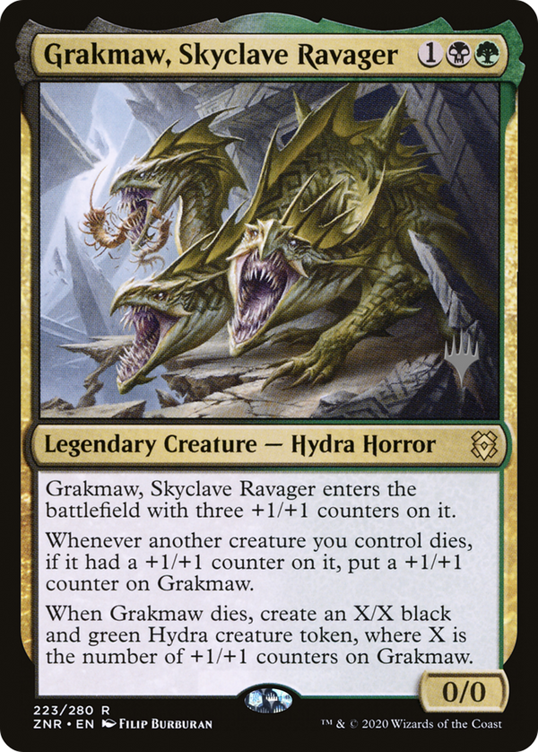 Grakmaw, Skyclave Ravager (PPZNR-223) - Zendikar Rising Promos Foil