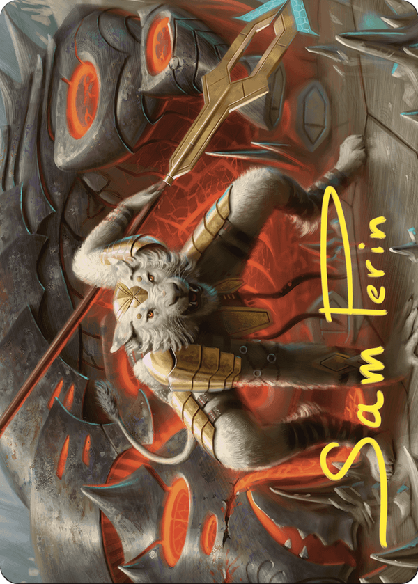 Sunspear Shikari // Sunspear Shikari (ACMM-004) - Commander Masters Art Series (Borderless) Foil