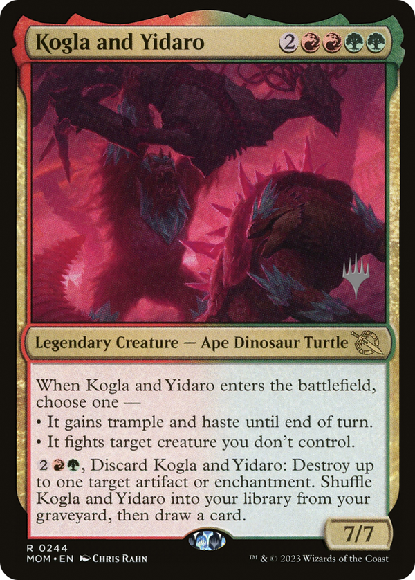 Kogla and Yidaro (PPMOM-244) - March of the Machine Promos Foil