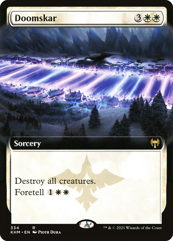 Doomskar (Extended Art) (KHM-334) - Kaldheim: (Extended Art) Foil