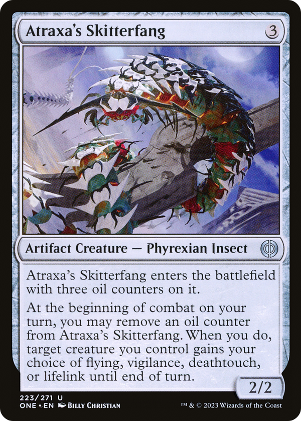Atraxa's Skitterfang (ONE-223) - Phyrexia: All Will Be One