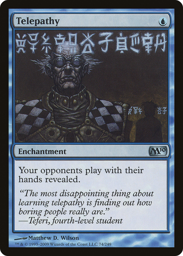 Telepathy (M10-074) - Magic 2010 Foil
