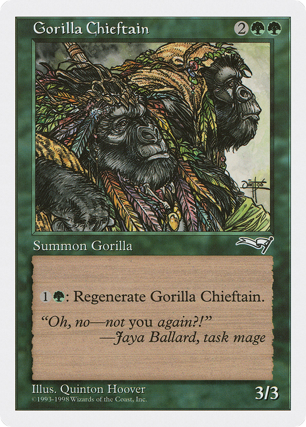 Gorilla Chieftain (ATH-068) - Anthologies