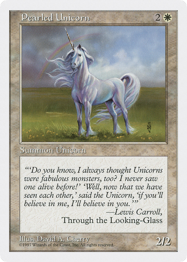 Pearled Unicorn (5ED-) - Fifth Edition