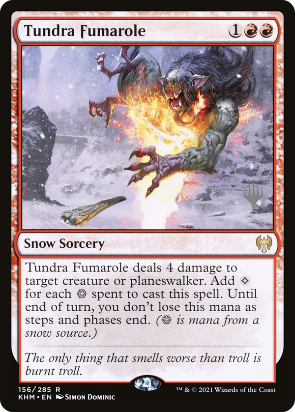 Tundra Fumarole (PPKHM-156) - Kaldheim Promos: (snow)