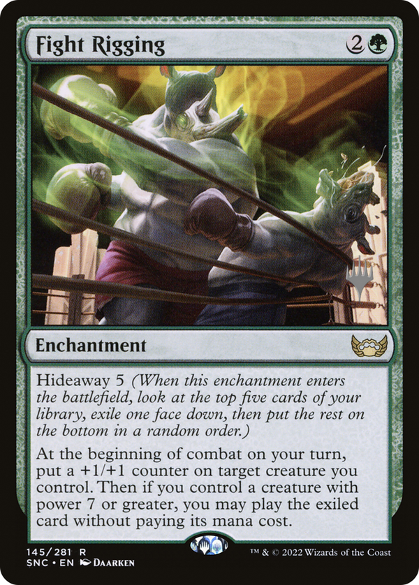 Fight Rigging (PPSNC-145) - Streets of New Capenna Promos Foil