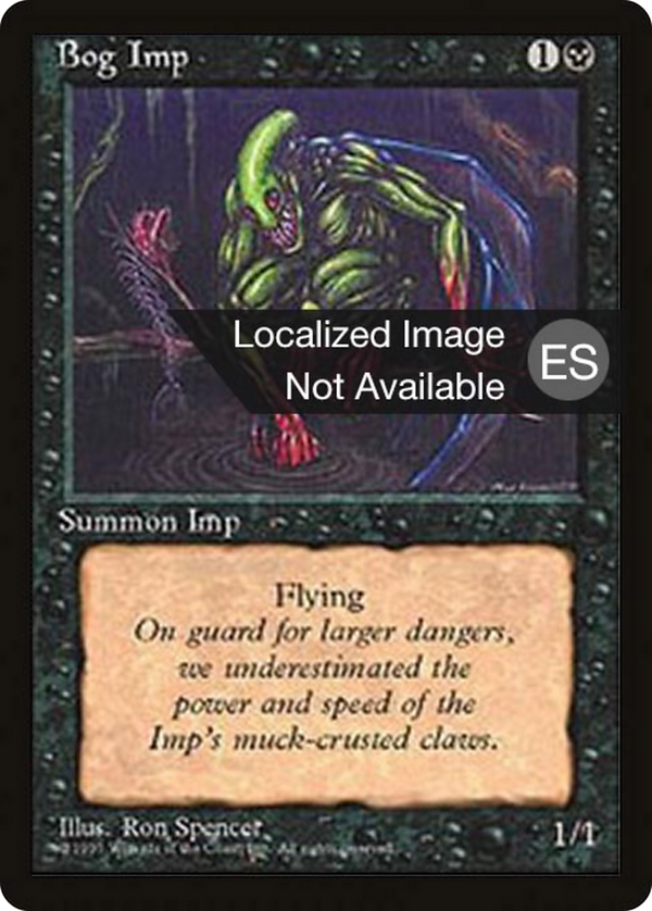 Bog Imp (4BB-) - Fourth Edition Foreign Black Border