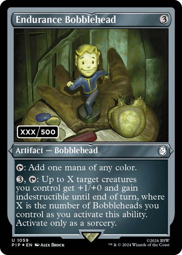 Endurance Bobblehead (Serial Numbered) (PIP-1059) - Fallout Foil