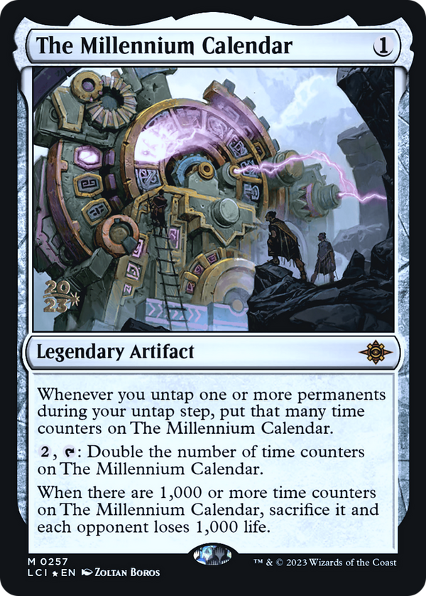 The Millennium Calendar (PRE-257) - The Lost Caverns of Ixalan Promos Foil