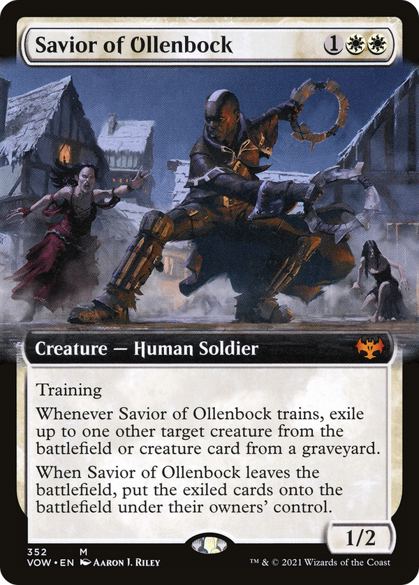 Savior of Ollenbock (Extended Art) (VOW-352) - Innistrad: Crimson Vow: (Extended Art)