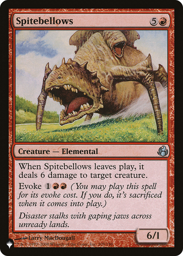 Spitebellows (LIST-MOR-105) - The List