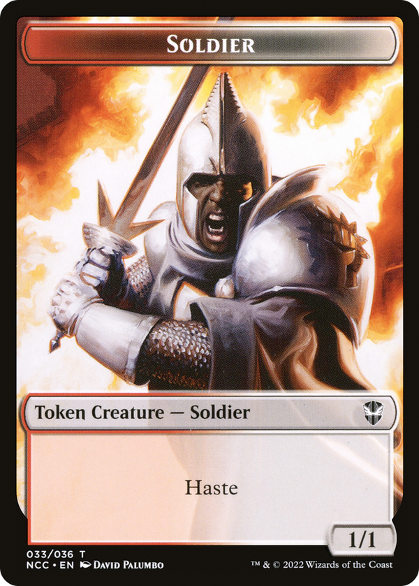 Soldier (TNCC-033) - New Capenna Commander Tokens