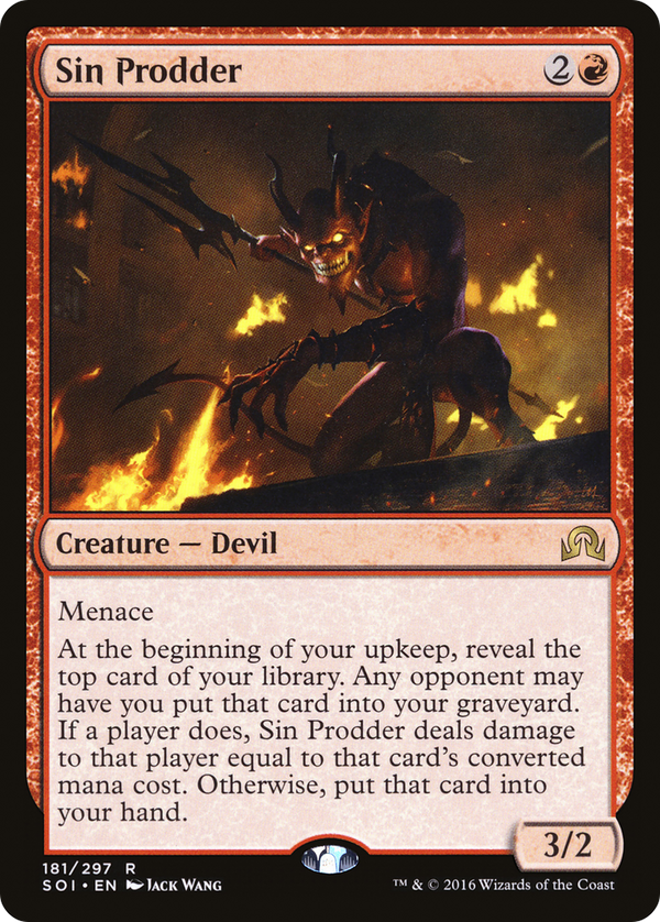 Sin Prodder (SOI-181) - Shadows over Innistrad Foil
