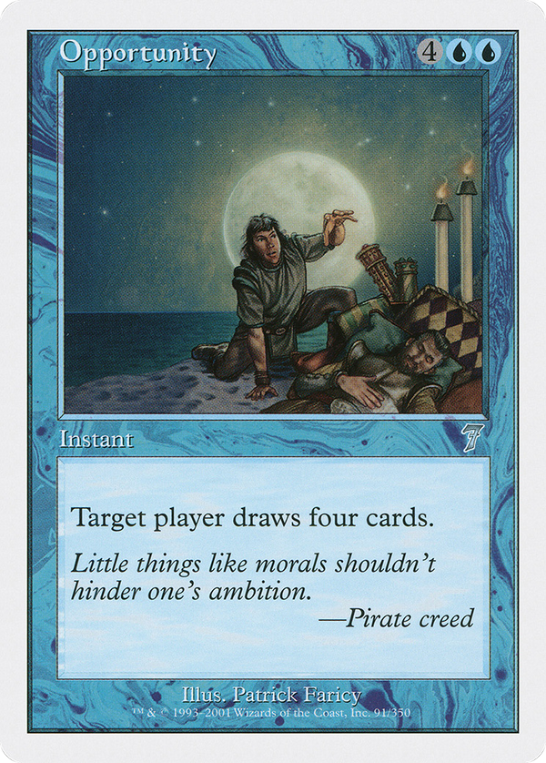 Opportunity (7ED-091) - 7th Edition Foil