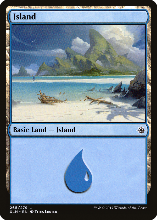 Island (265) (XLN-265) - Ixalan Foil