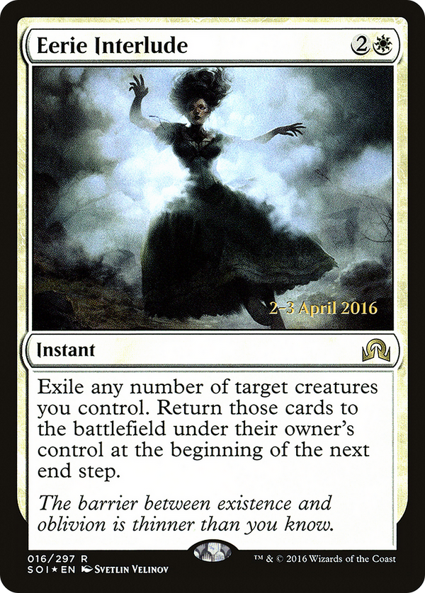 Eerie Interlude (PRE-16S) - Shadows over Innistrad Promos Foil