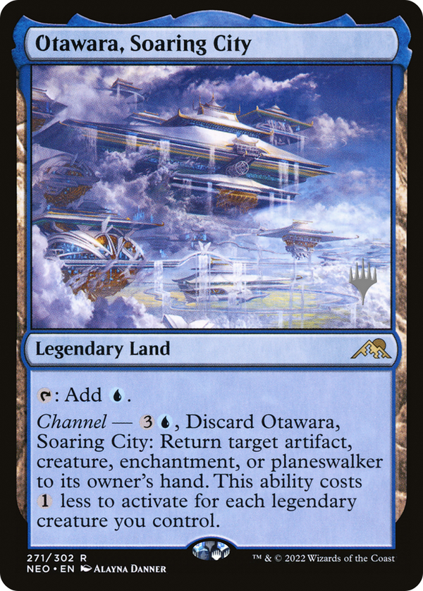 Otawara, Soaring City (PPNEO-271) - Kamigawa: Neon Dynasty Promos Foil