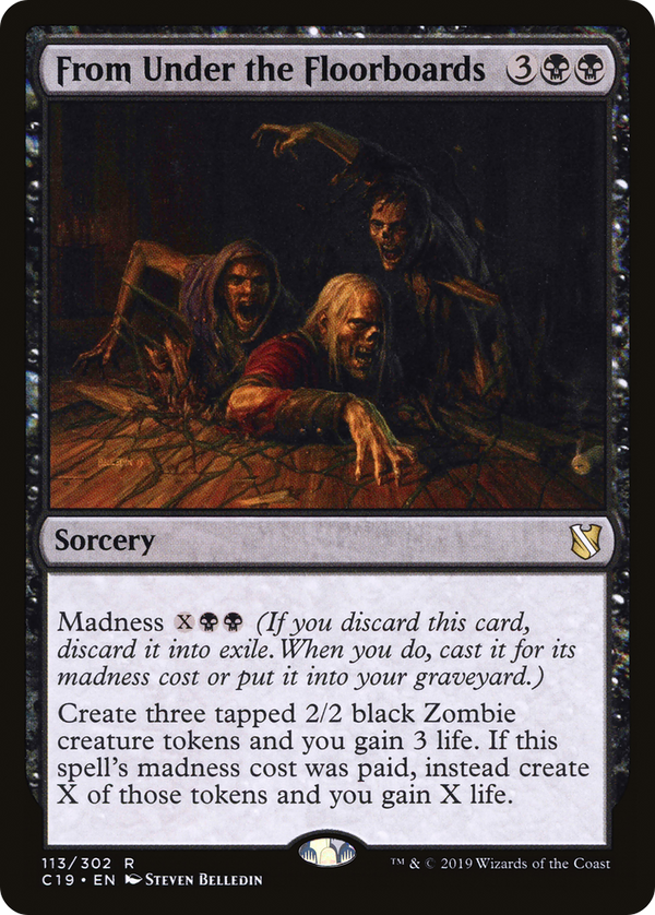 From Under the Floorboards (C19-113) - Commander 2019