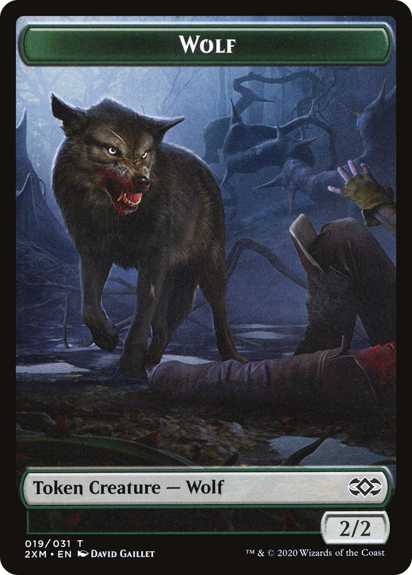 Wolf (T2XM-019) - Double Masters Tokens