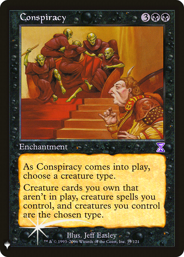 Conspiracy (LIST-TSB-39) - The List Foil
