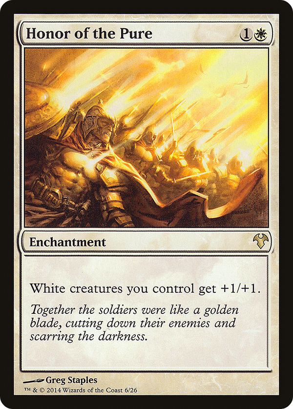 Honor of the Pure (MD1-006) - Modern Event Deck 2014