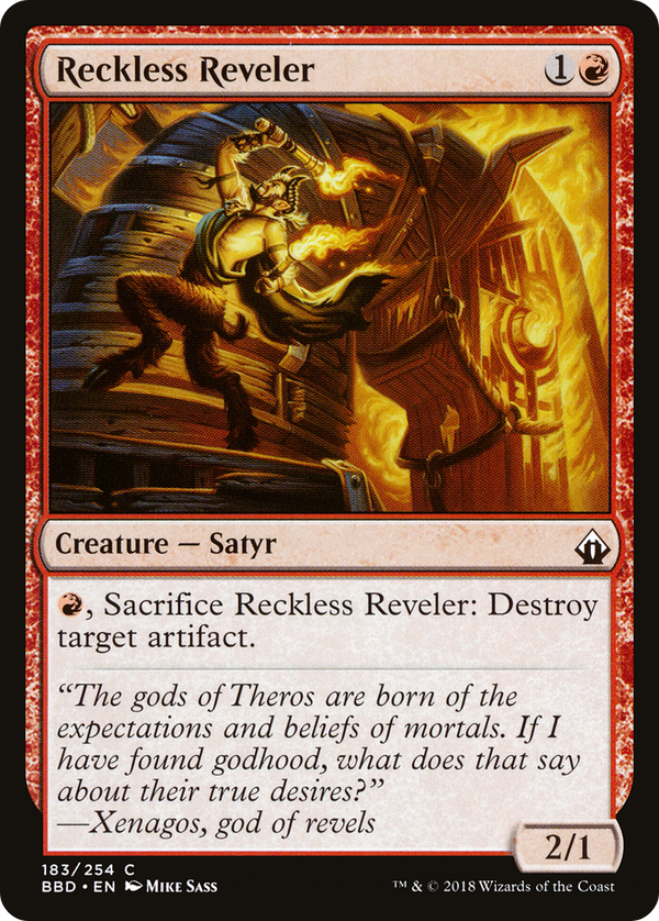 Reckless Reveler (BBD-183) - Battlebond