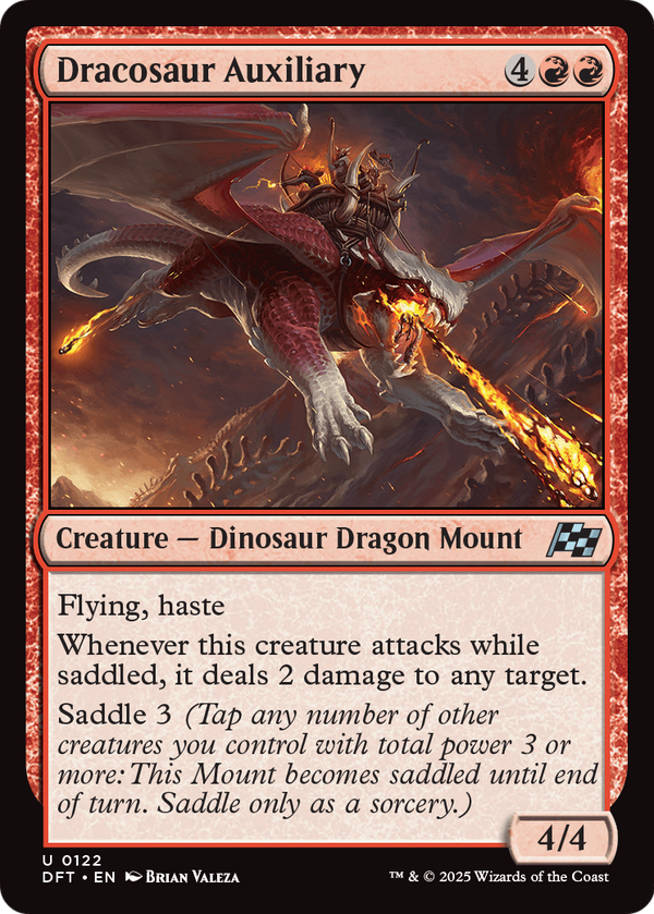 Dracosaur Auxiliary (DFT-122) - Aetherdrift Foil