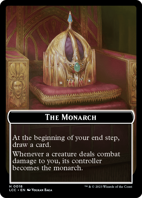 The Monarch (TLCC-018) - The Lost Caverns of Ixalan Commander Tokens Foil