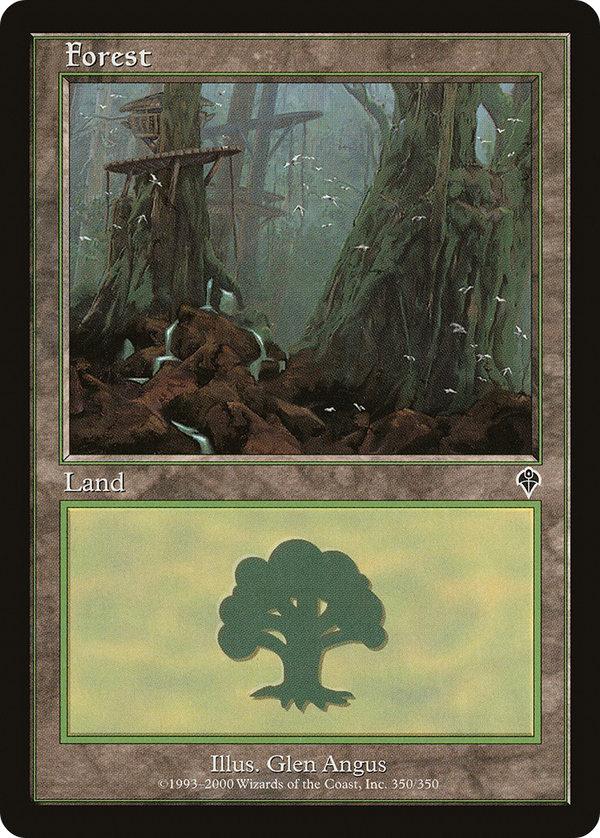 Forest (350) (INV-350) - Invasion Foil