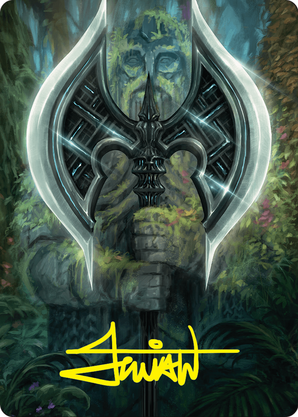 Leyline Axe // Leyline Axe (AFDN-049) - Foundations Art Series (Borderless)