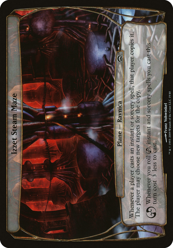 Izzet Steam Maze (Planechase) (OVER-) - Planechase Planes